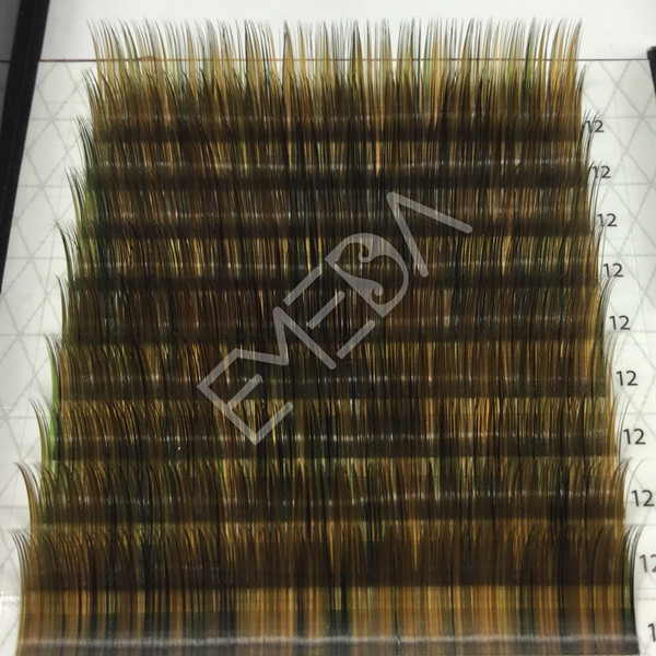 Full color eyelash extensions wholesale SD040
